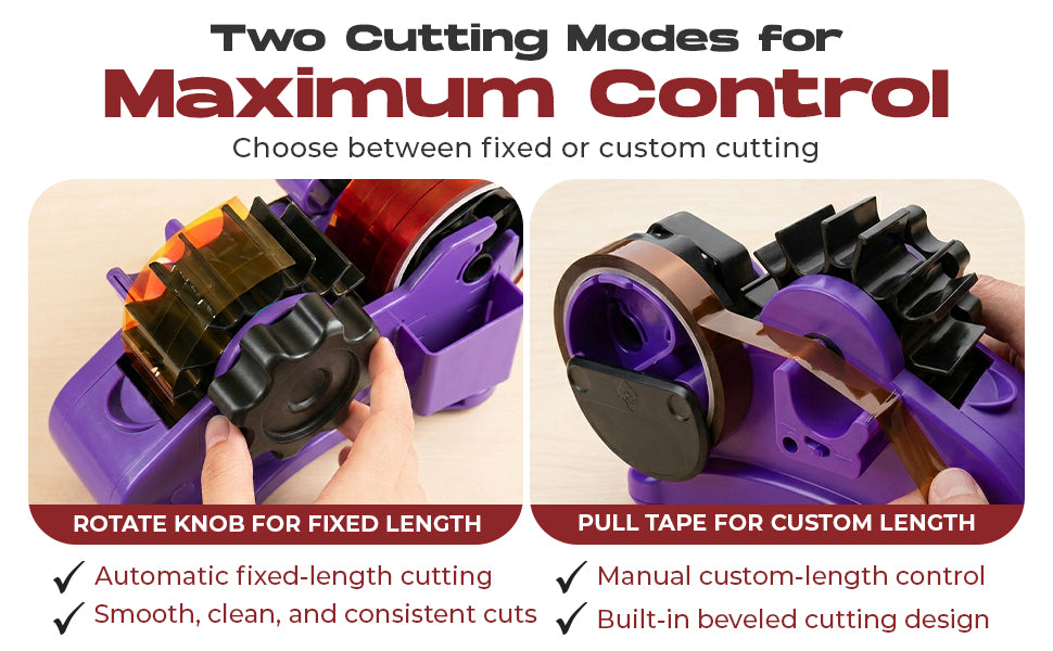 Multi Roll Tape Dispenser for Desk – 3 Roll Desktop Tape Holder with Non-Slip Base, Heavy Duty Tape Cutter for Sublimation Heat Tape, Crafts, School Supplies, Office, Masking & Washi Tape